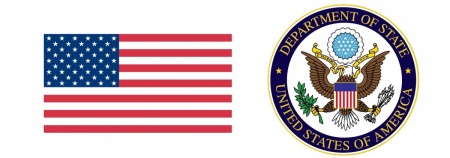 U.S. Department of State flag and seal